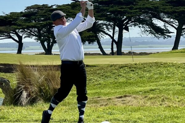 2026-09-12 - Queenscliff - Lex Johnstone swinging beside Swan Bay 2026-09-12 - Queenscliff - Lex Johnstone swinging beside Swan Bay