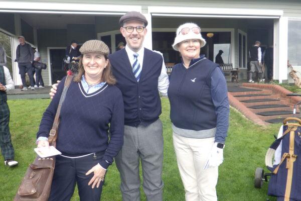 Anna & Heather with Harry Green Anna & Heather with Harry Green