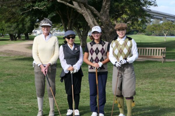 GSA President Kim Hastie with her playing group Day 1 at RQ