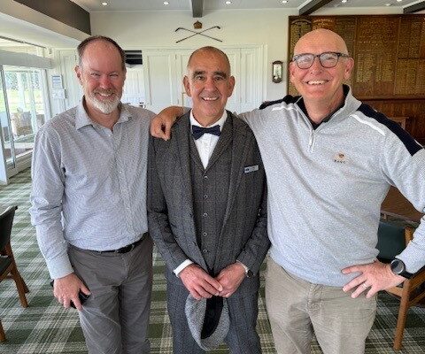 Ian Weir best dressed at RAGC