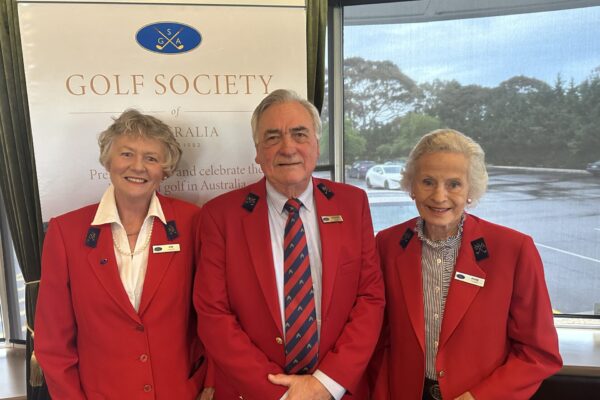 President Kim with Life members Graeme Ryan & Annie Court