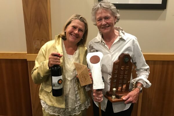 Runner Up Suz Brown with winner Kim