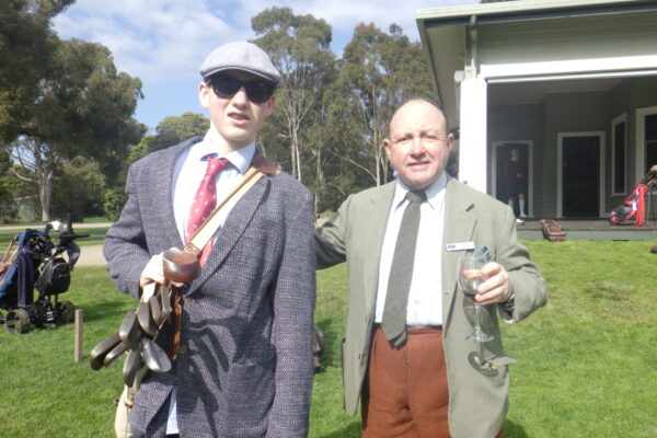 Tony Blakeley with Hamish B Tony Blakeley with Hamish B