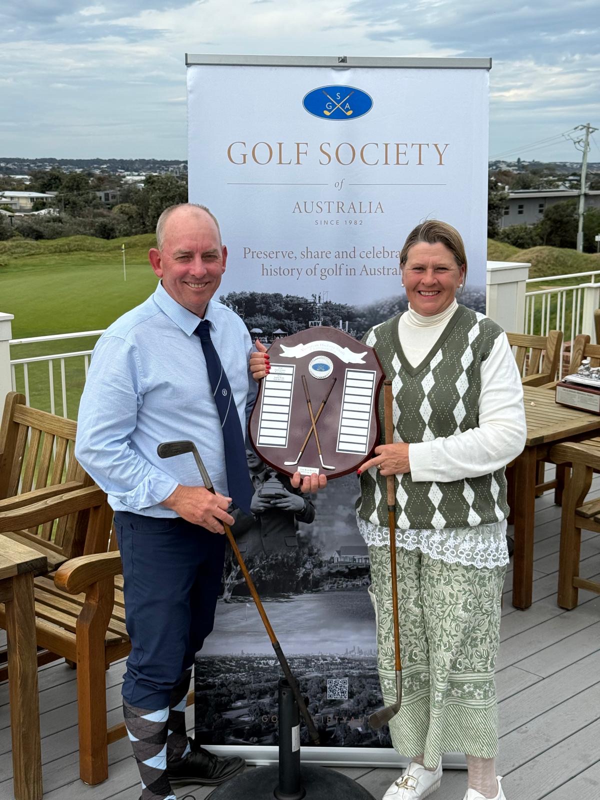 Lex Johnstone & Suz Brown our Champions